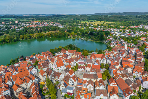 Blick auf Bad Waldsee - Moorheilbad und Kneippkurort im Landkreis Ravensburg photo