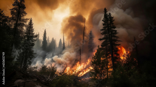 Fire in the Forest  Climate Change