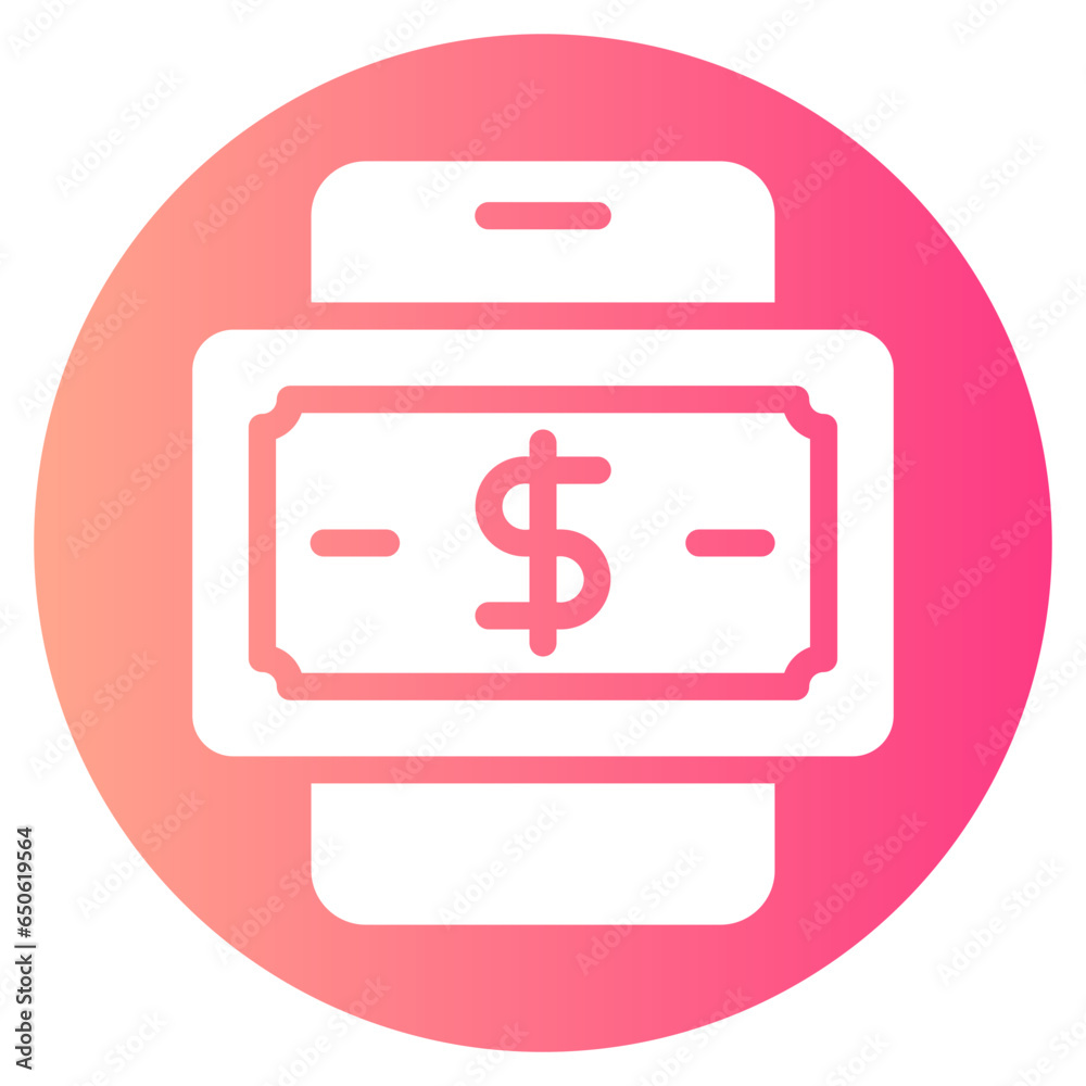 smartphone gradient icon smartphone gradient icon