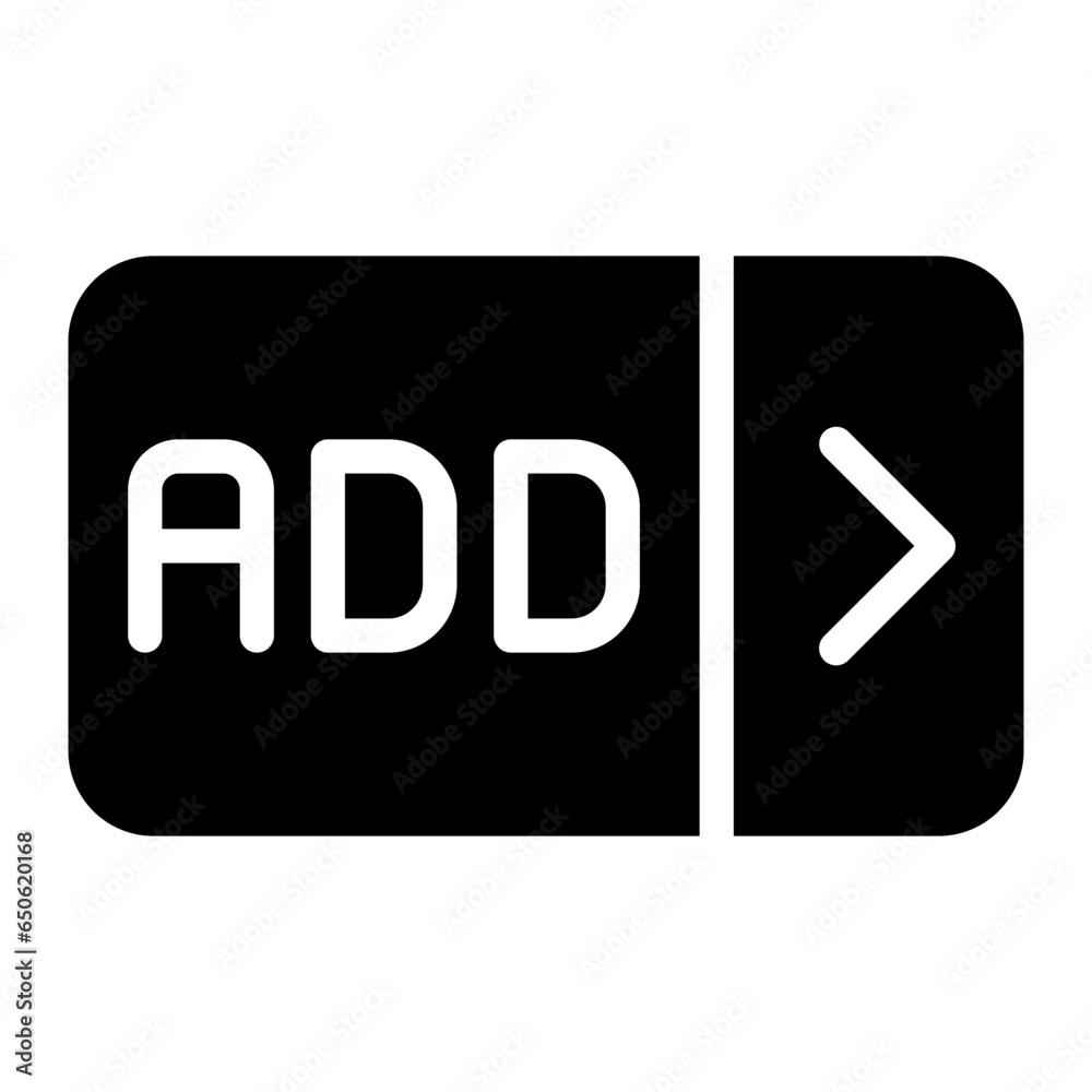 add glyph icon add glyph icon