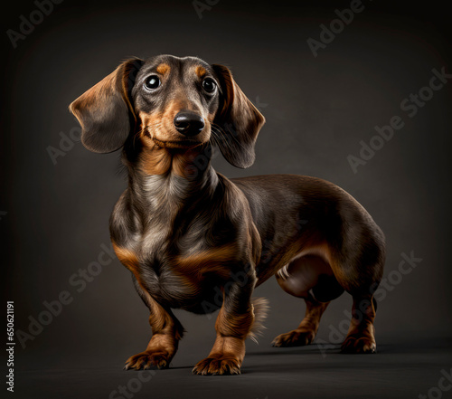 Dachshund Portrait Studio Shooting 