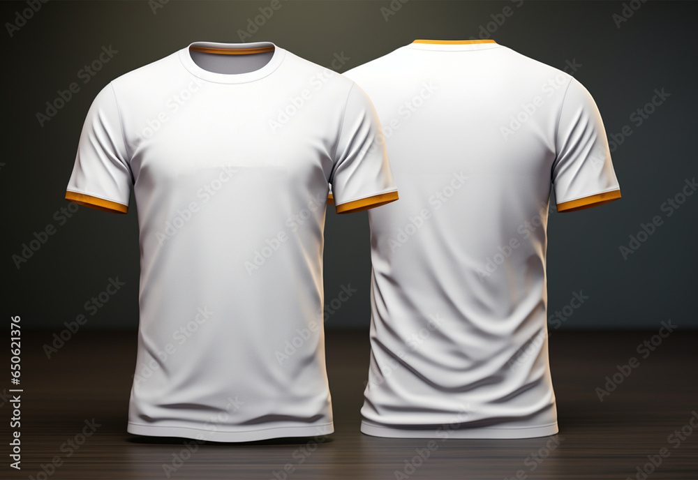 white t shirt with a background white t shirt with a background