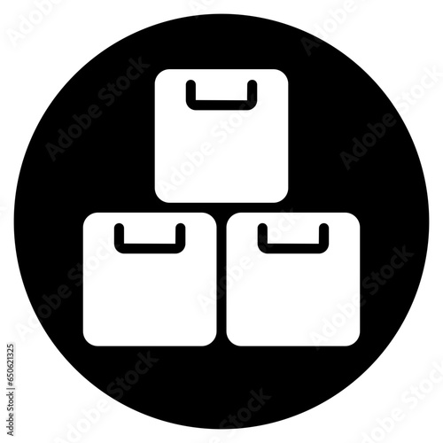 boxes glyph icon