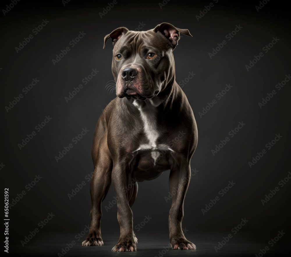 Staffordshire Bull Terrier Portrait Studio Shooting Staffordshire Bull Terrier Portrait Studio Shooting