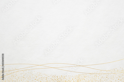 Modern abstract patterned Japanese paper background. Graceful wavy designed Japanese washi paper texture.