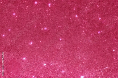 This glitter vintage lights background in pink and white is de-focused, giving it a vintage and enchanting feel.

 Generative AI photo
