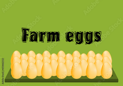 farm eggs  advertising marketing billboard