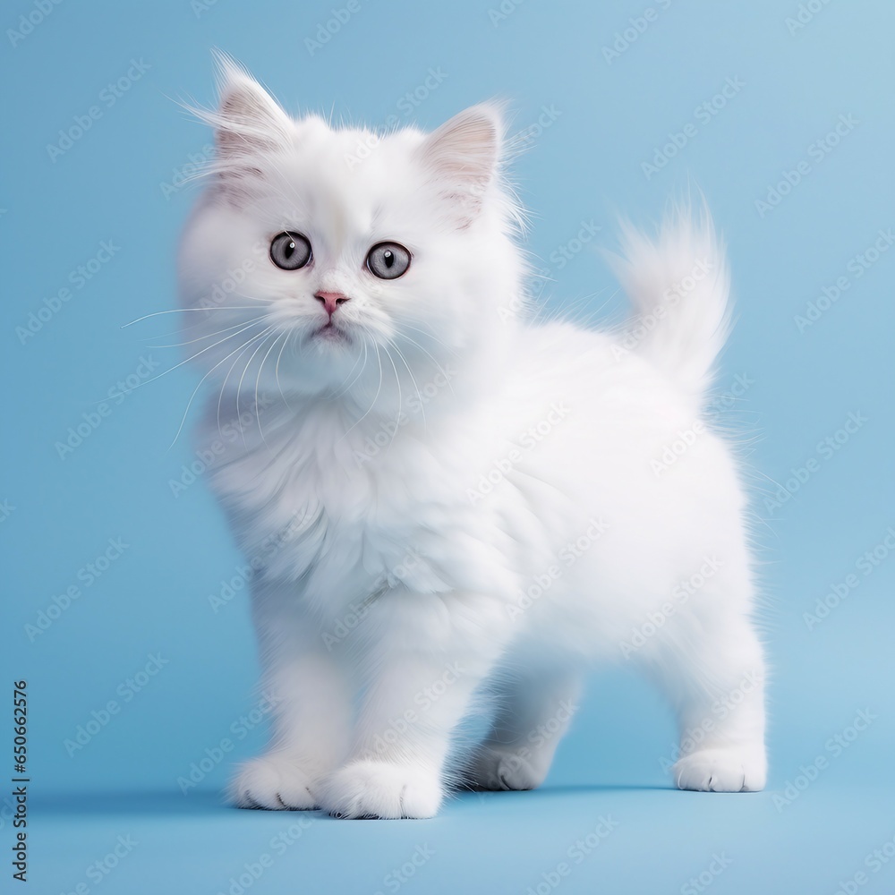 白い子猫(white cute cat)