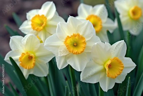 Multiple Blooms of Fragrant Delight Jonquilla Daffodils in Exquisite Array