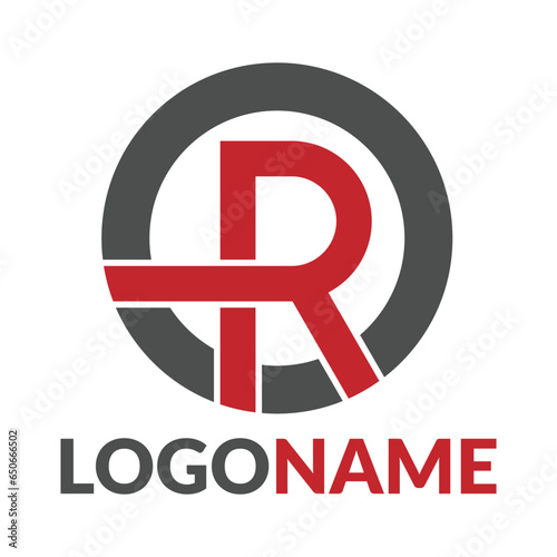 Free Download R letter logo design branding - GFXLoad