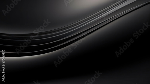 Black Abstract wave Bacground, Black and white background, 3D background