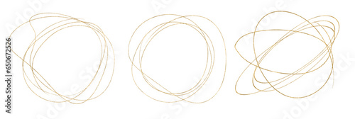 Vector gold linear frames of various shapes. Design for invitations. Gold frame. Linear Boho Aesthetic Arch Frame. Vector Gold floral. Place for your text for logo cosmetics, beauty Studio, hairdresse