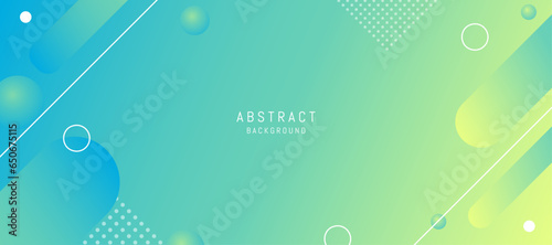 Geometric gradient abstract background. Colorful presentation background