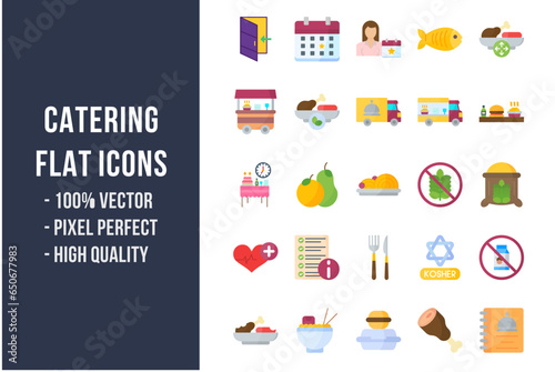 Catering Flat Icons