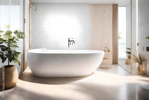 modern bathroom interior