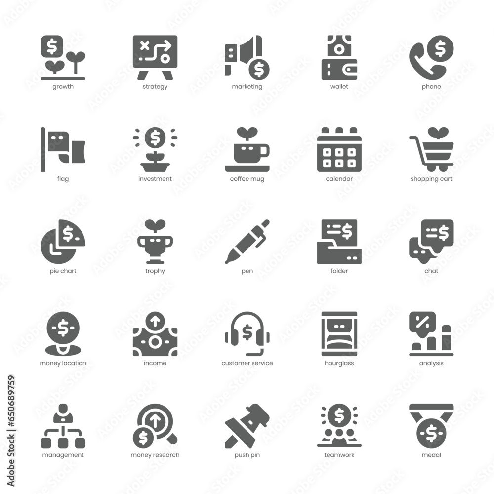 Growth and Strategy icon pack for your website, mobile, presentation, and logo design. Growth and Strategy icon solid design. Vector graphics illustration and editable stroke. Growth and Strategy icon pack for your website, mobile, presentation, and logo design. Growth and Strategy icon solid design. Vector graphics illustration and editable stroke.