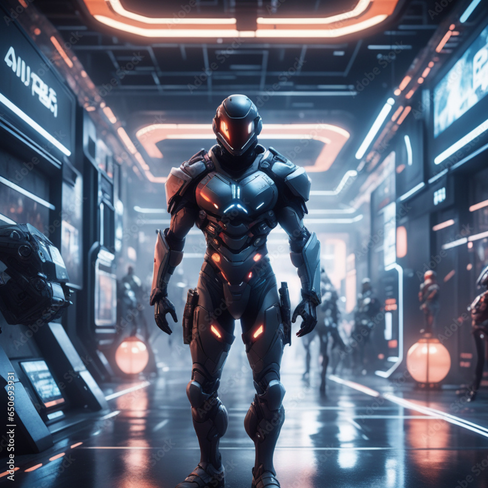 Cyborg Soldier Cyborg Soldier