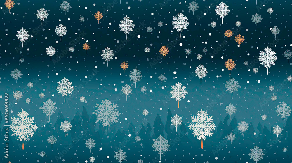Winter texture with snowflakes, frost and a cold winter vibe. Seamless or repeatable pattern. Winter texture with snowflakes, frost and a cold winter vibe. Seamless or repeatable pattern.