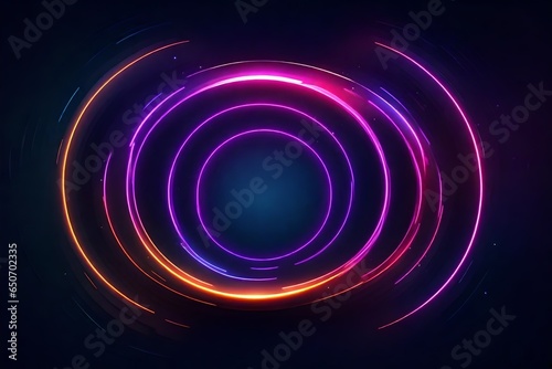 abstract background with circles