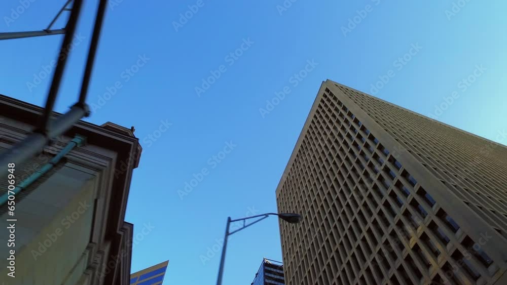 custom made wallpaper toronto digitalPov Panning Shot Of Buildings In City Against Clear Blue Sky - Nashville, Tennessee