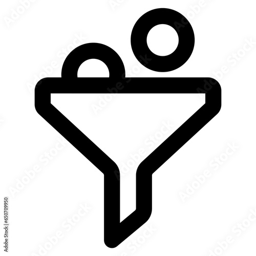 filter icon vector illustration asset element