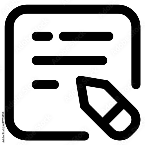 copywriter icon vector illustration asset element
