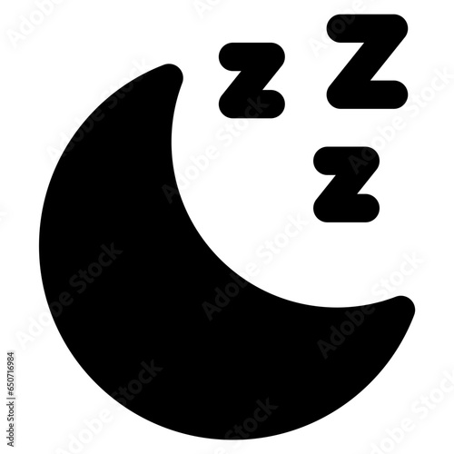 sleep icon vector illustration asset element