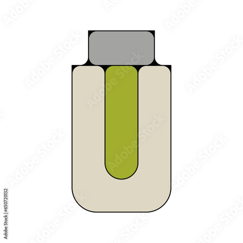 picto logo icones et symbole cle usb disque dur stockage fin couleur