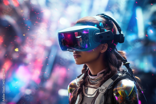 Dystopian Diva: Robo-Warrior in a Virtual World
