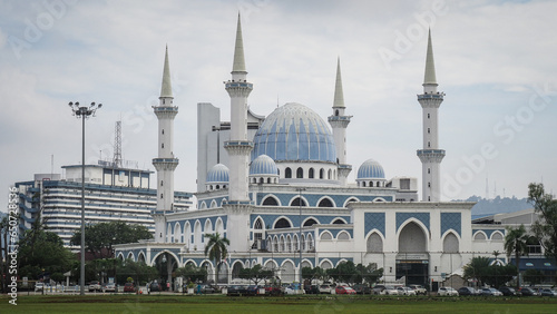 The mosque in Kuantan in Malaysia