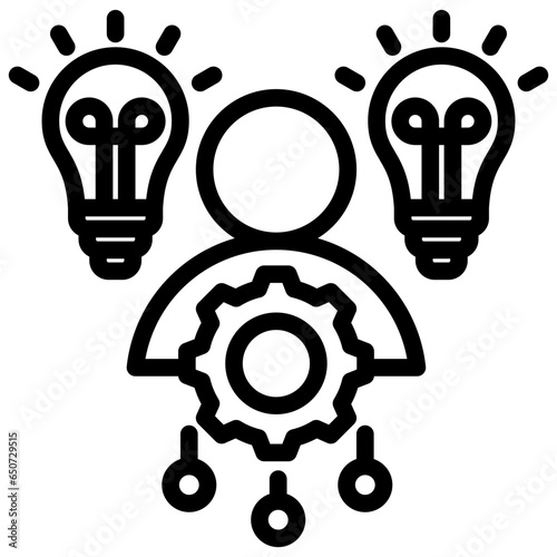 New Generation Outline Icon