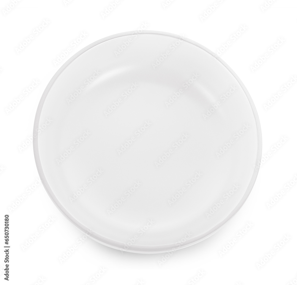 empty bowl isolated on white background.