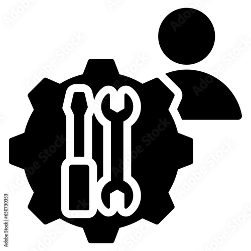 Journeymen Glyph Icon
