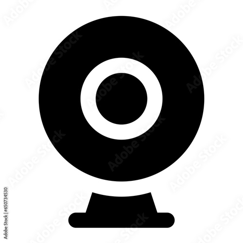 webcam icon for illustration
