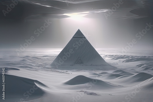 Frozen Secrets: Antarctic Pyramid
