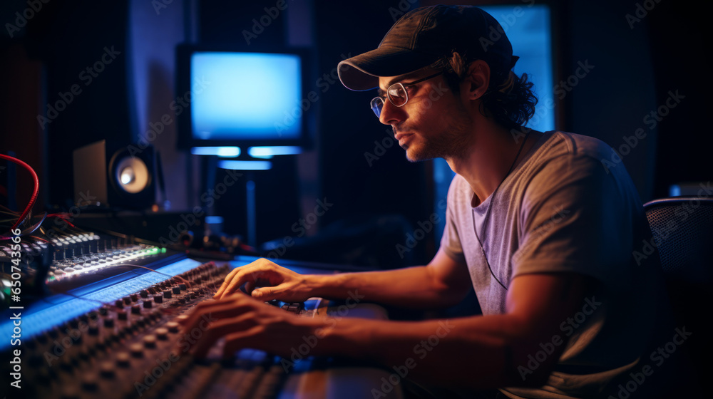 Producer, studio, mixing, mixer, music, sound, beats, recording, equipment, creativity, technology, audio Producer, studio, mixing, mixer, music, sound, beats, recording, equipment, creativity, technology, audio
