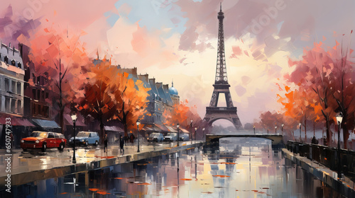 Sunset Serenade in Paris