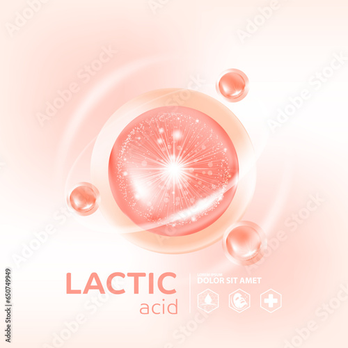 lactic acid Serum Skin Care Cosmetic
