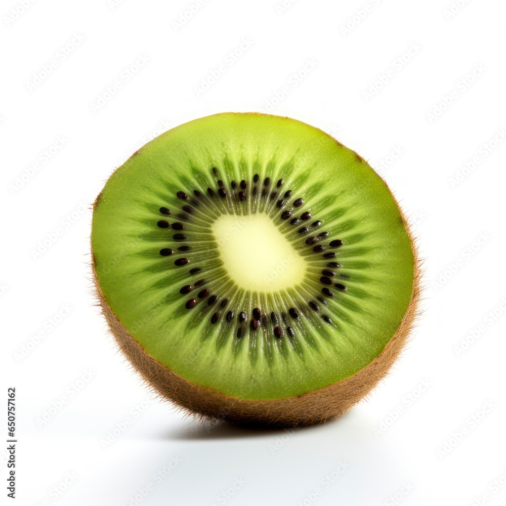 Sliced kiwi isolated on white background Sliced kiwi isolated on white background
