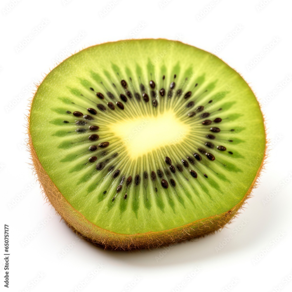 Sliced kiwi isolated on white background Sliced kiwi isolated on white background