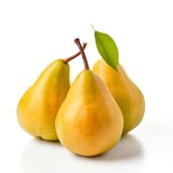 Pears isolated on a white background