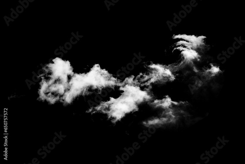 Biała chmura, tło, biały dym © markstudio2008