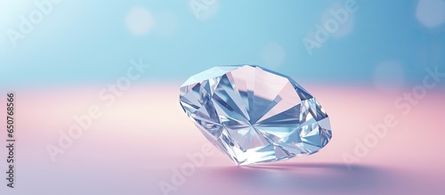 copy space image of isolates diamond jewel