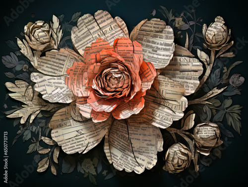 Blooming literary verse