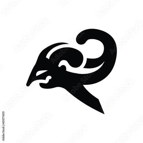 java puppet head logo vector design