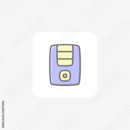 PC Computer Hardware, Computer Component  Awesome Lineal Color Icon