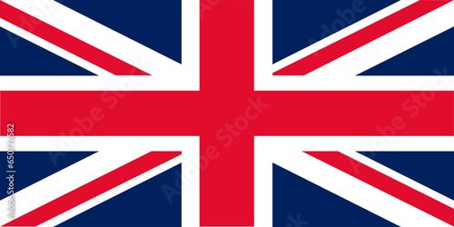 Great Britain grunge flag. UK flag. Simple Great Britain flag