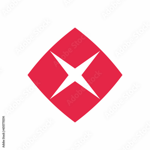 Unaccepted, rejected badge icon - modern style - 4