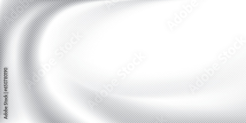 Abstract white and gray color, modern design gradient background with halftone effect. Vector illustration. © BK_graphic