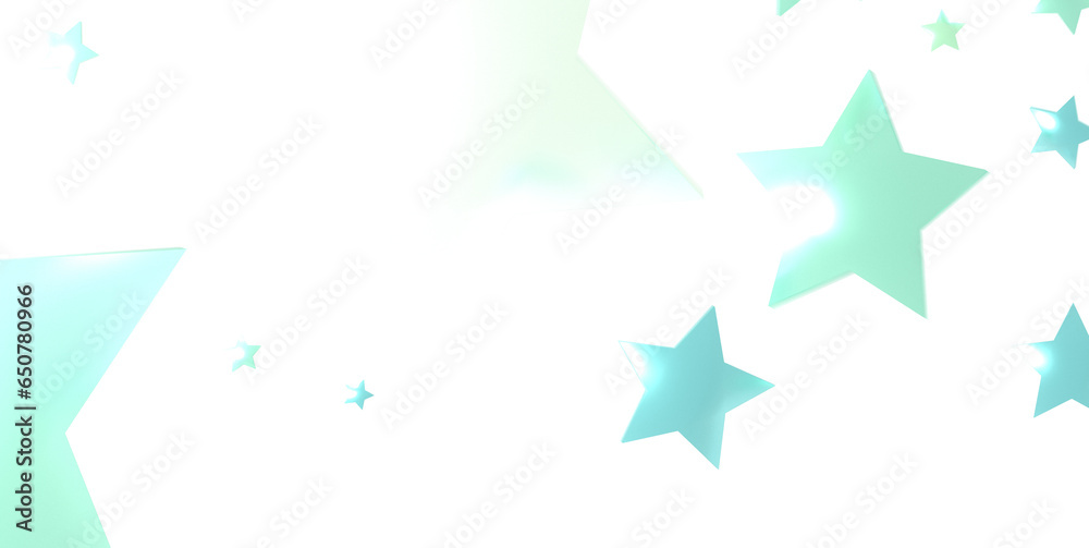 Obraz premium blue stars of confetti.
